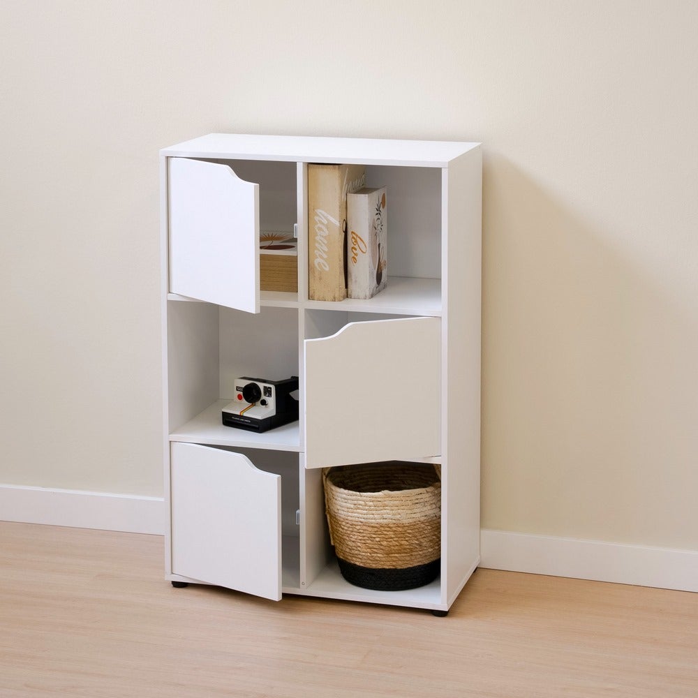 Estantería cubo blanca de 60x90 cm