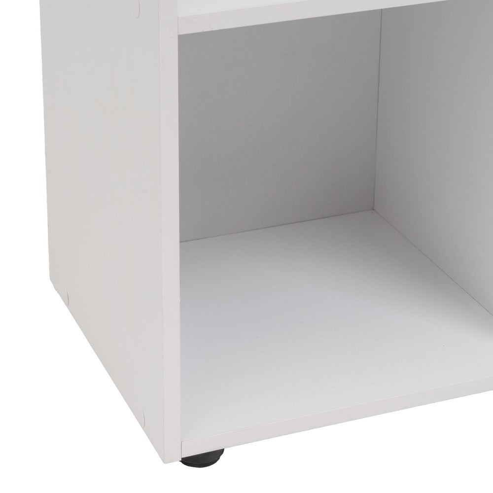 Estantería cubo blanca