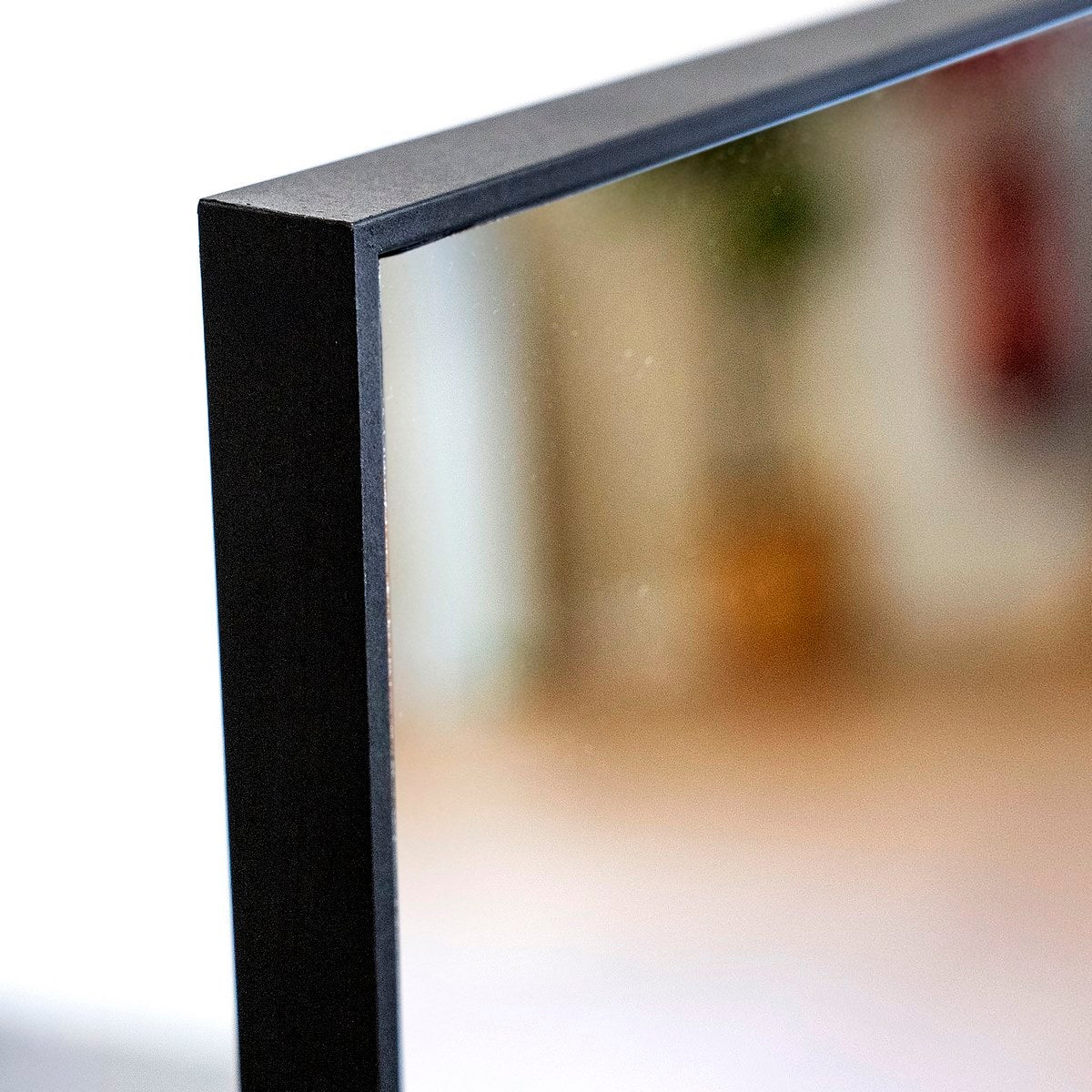 Espejo de pie negro de 151 cm