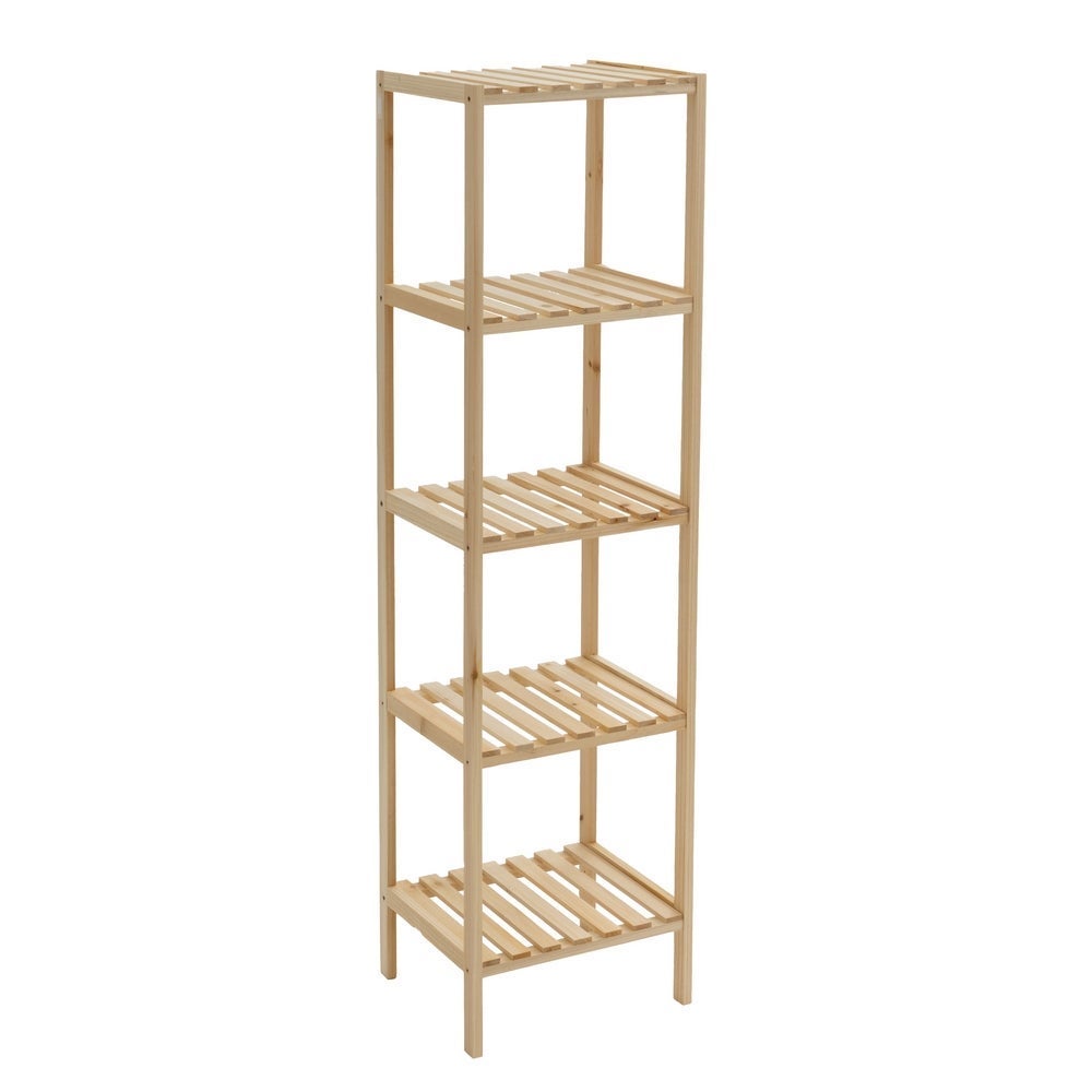 Estantería de madera de 130 cm