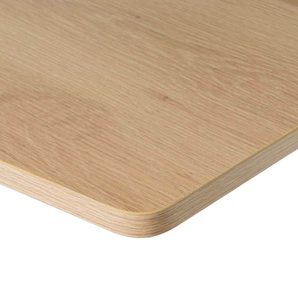 Mesa de cocina extensible blanca de 138cm