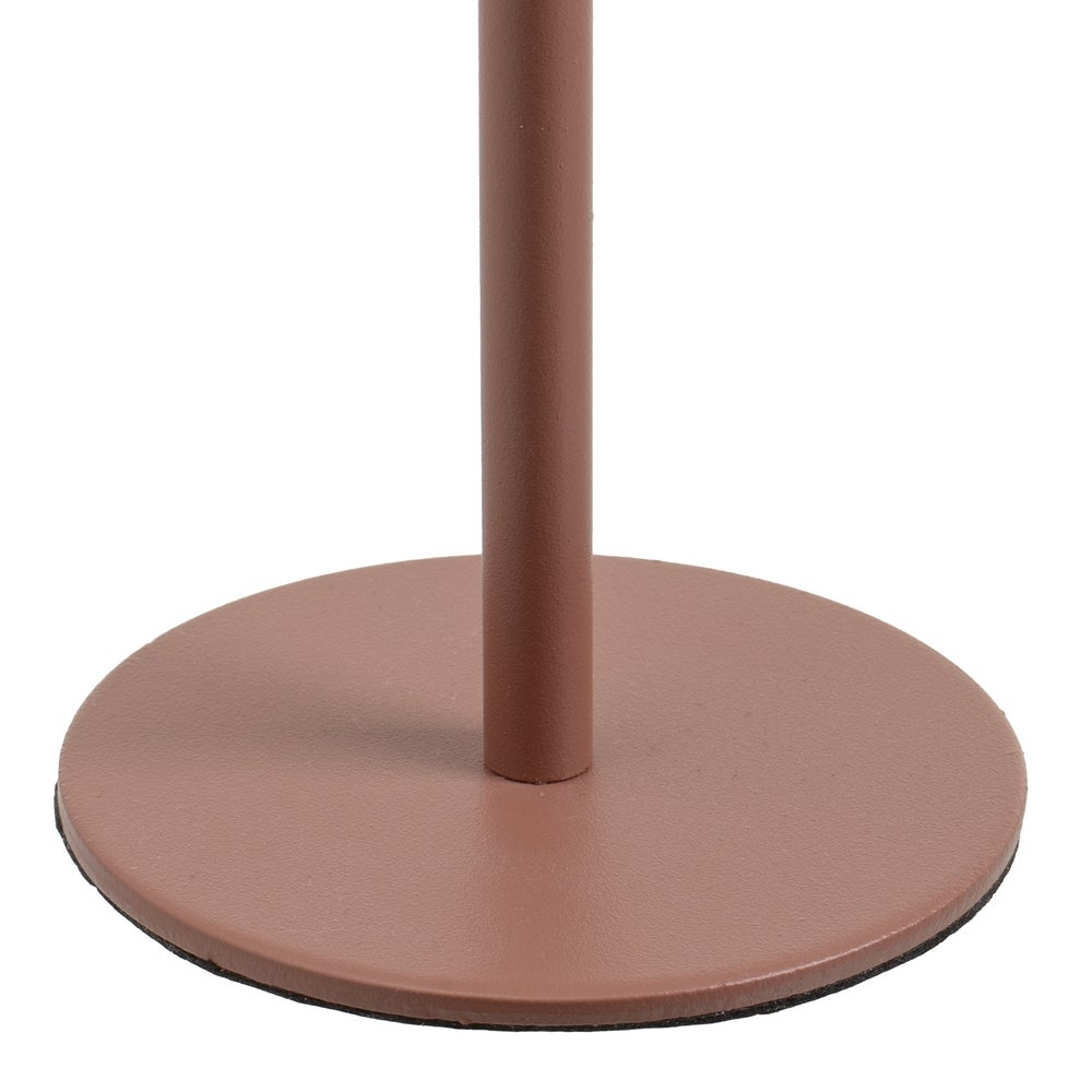 Lámpara LED de metal taupe de 9cm