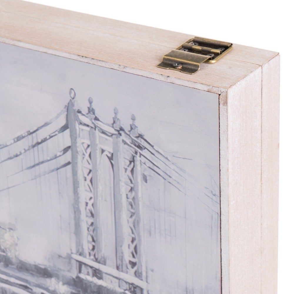 Tapa para contador Puente de Brooklyn gris