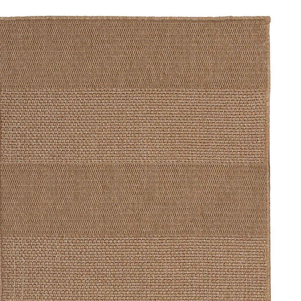 Alfombra Exterior de Polipropileno Beige 120x180 cm