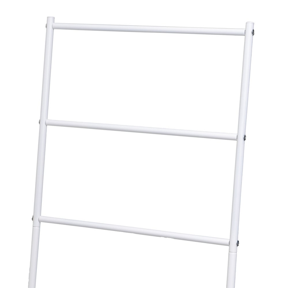 Toallero de pie blanco