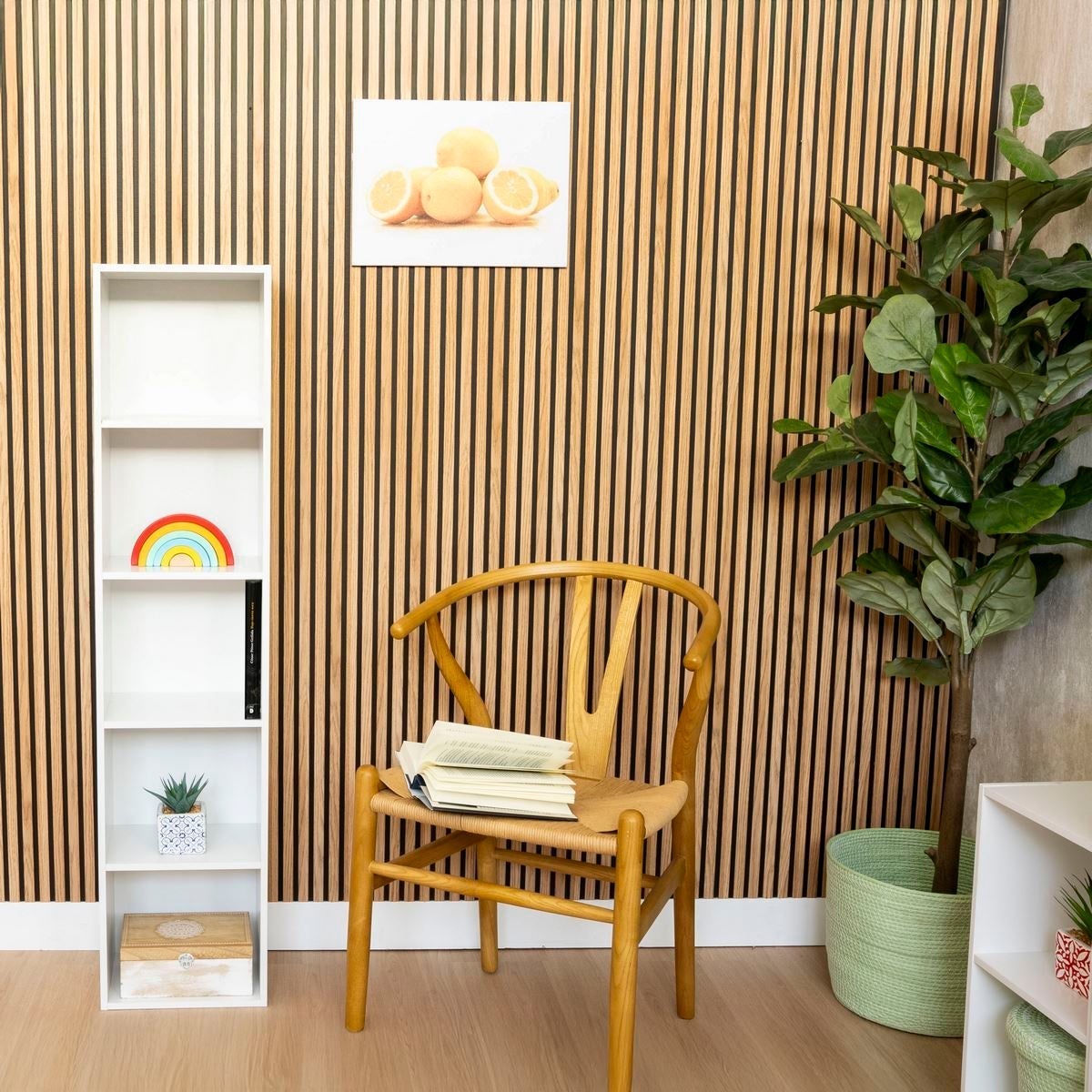 Estantería Cubo blanco