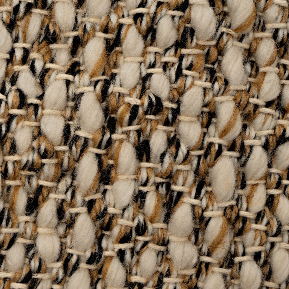 Alfombra Rectangular de Polialgodon Beige 90x60 cm