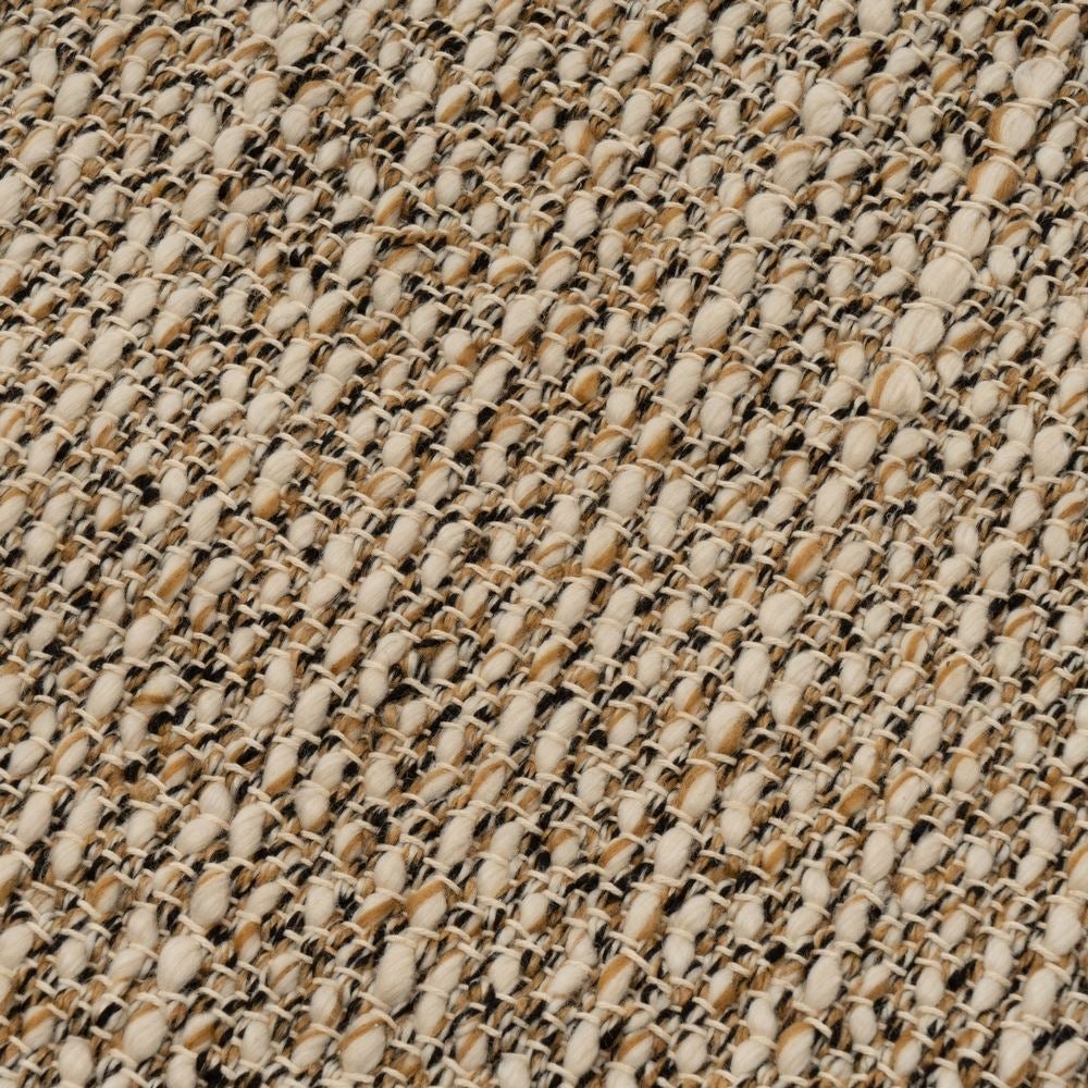 Alfombra Rectangular de Polialgodon Beige 140x70 cm