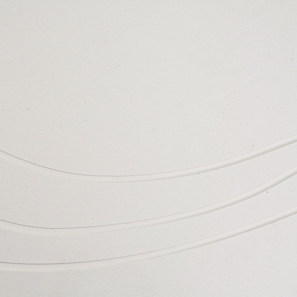Alfombra de baño de diatomita gris claro con ondas de 60x39 cm