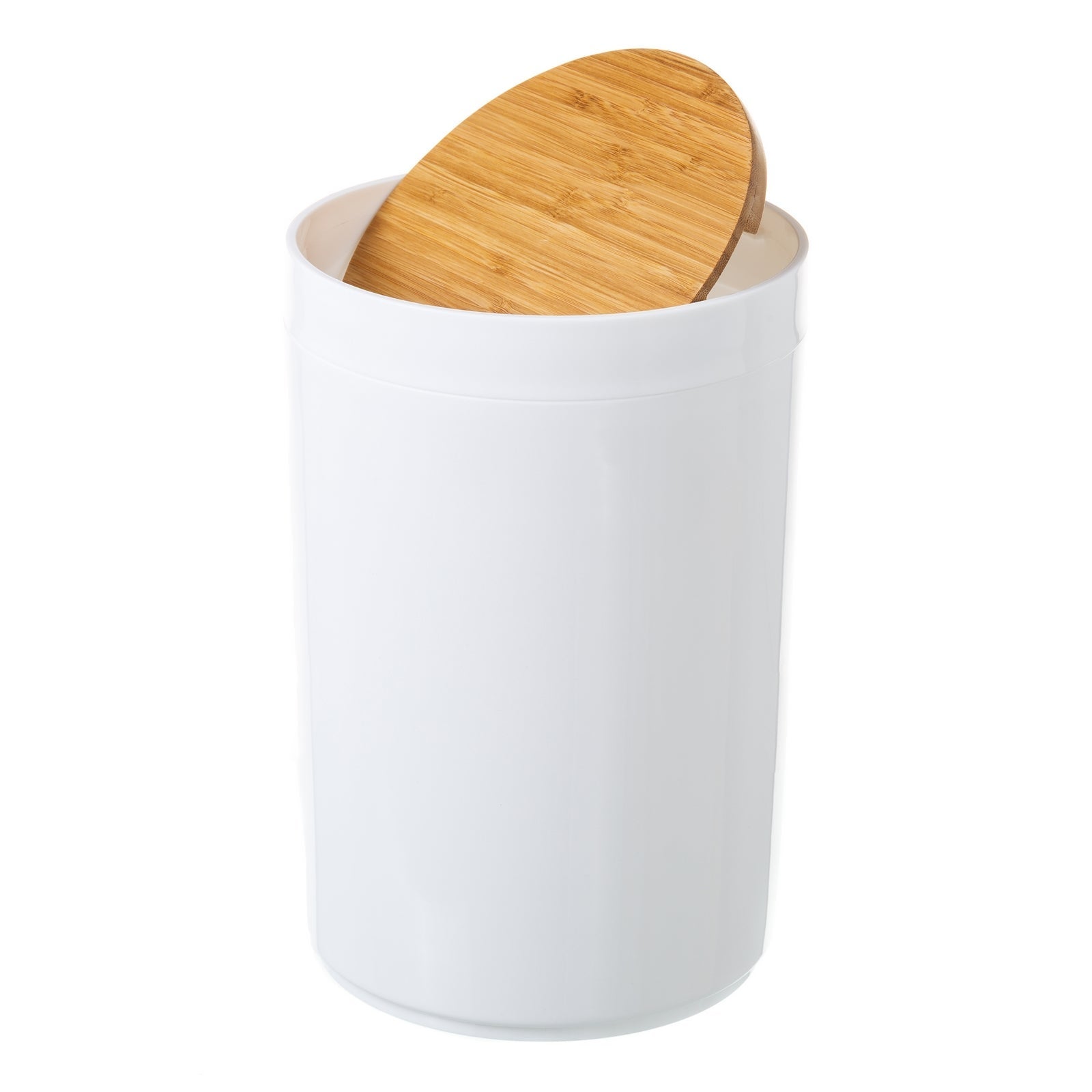 Papelera blanca de 5 litros