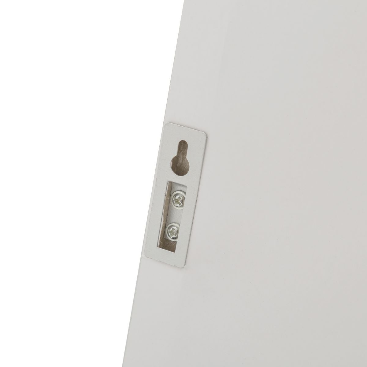 Espejo de pared blanco de 90 cm