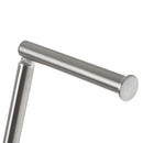 Portarrollos escobillero gris de acero inoxidable