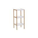 Estantería laminada bambú de 80 cm
