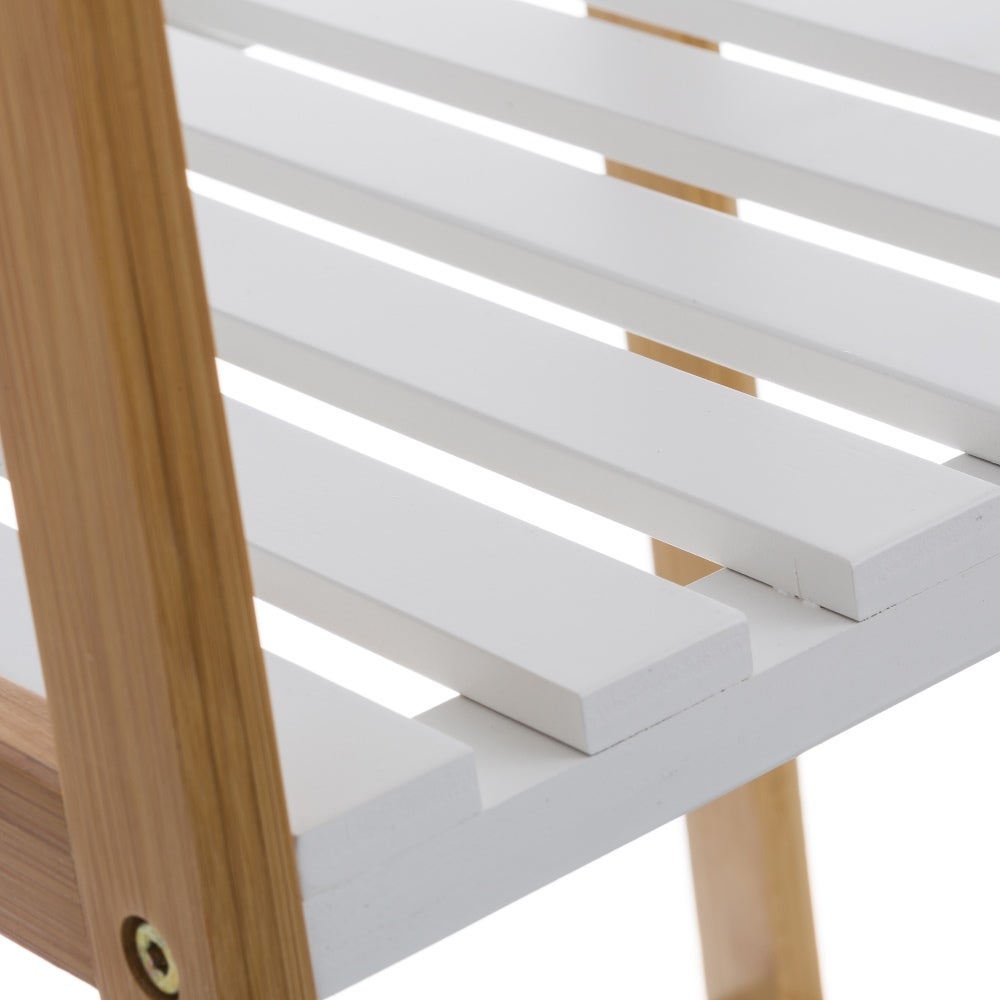 Estantería laminada bambú de 110 cm