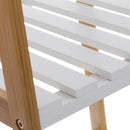 Estantería laminada bambú de 110 cm