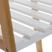 Estantería laminada bambú de 110 cm