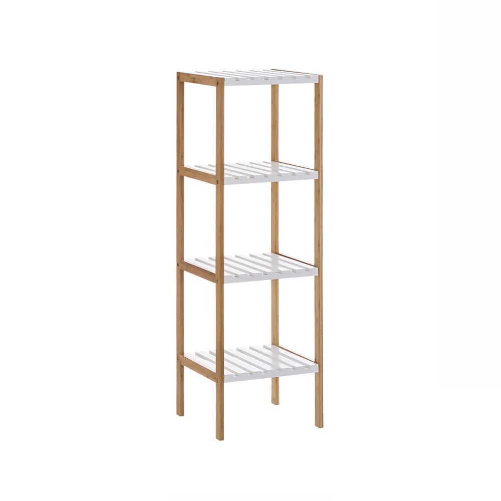 Estantería laminada bambú de 110 cm