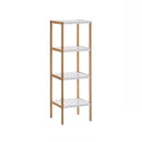 Estantería laminada bambú de 110 cm