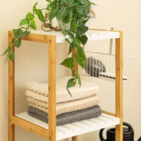 Estantería cesto bambú de 140 cm