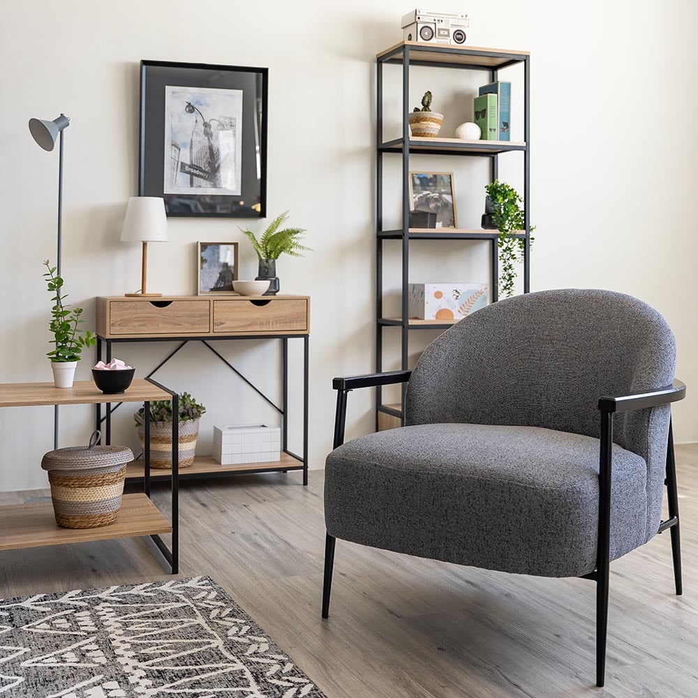 Estantería Urban con 1 cajón de 60x180 cm