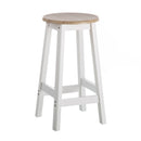 Taburete de cocina de madera de 54 cm
