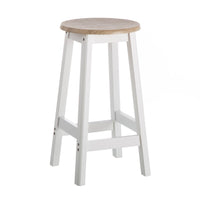 Taburete de cocina de madera de 54 cm