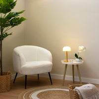 Mesita auxiliar blanca