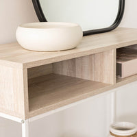 Consola Urban blanca de 80 cm