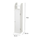 Portarrollos laminado blanco