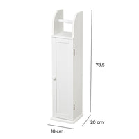 Portarrollos laminado blanco