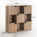 Estantería de 90x90 cm