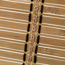 Estor enrollable beige de láminas de bambú de 90x180 cm