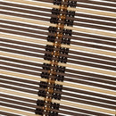 Estor enrollable marrón de varillas de bambú de 160x180 cm