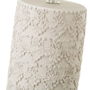 Lámpara de mesita de noche cemento 33 cm