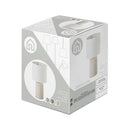 Lámpara de mesita de noche cemento 33 cm