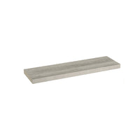 Estante de pared flotante gris de 80 cm