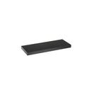 Estante de pared flotante negro de 60 cm