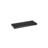 Estante de pared flotante negro de 60 cm