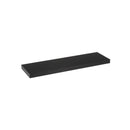 Estante de pared flotante negro de 80 cm