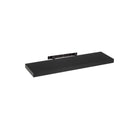 Estante de pared flotante negro de 80 cm