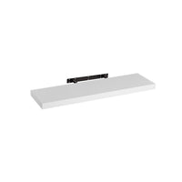Estante de pared flotante blanco de 80 cm