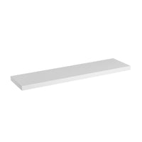 Estante de pared flotante blanco de 100 cm