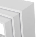 Set de 3 estantes modulares de 30 cm