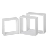 Set de 3 estantes modulares de 30 cm