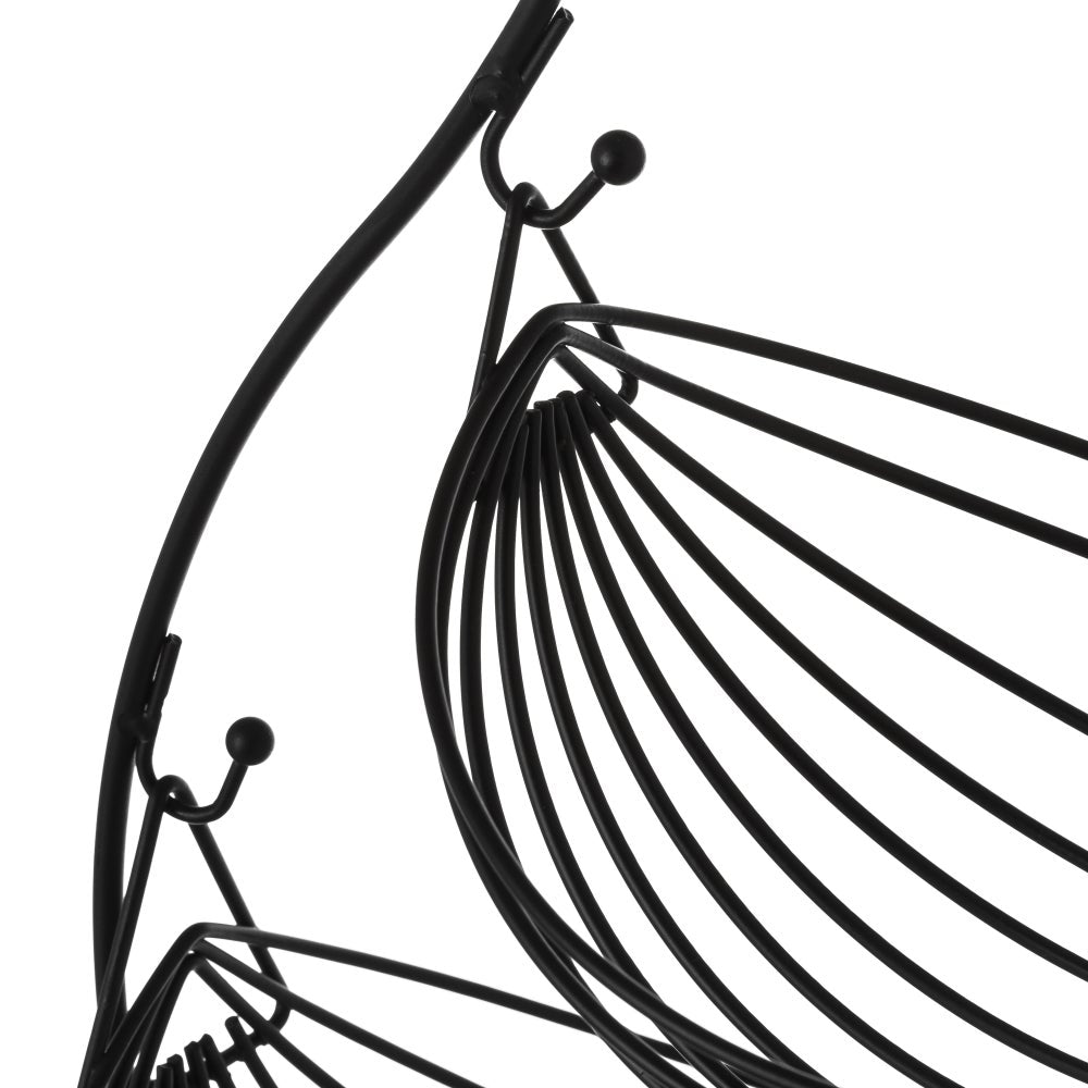 Frutero con 2 cestas pera negro