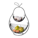 Frutero con 2 cestas pera negro