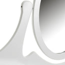 Tocador de madera de paulonia blanco