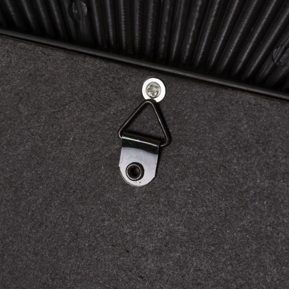 Set de 3 espejos cuadrados dorados de polipropileno