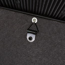 Set de 3 espejos cuadrados dorados de polipropileno