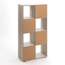 Estantería cubo blanca de 60x120 cm